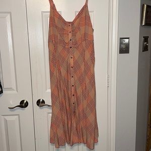 Torrid sundress with plaid print